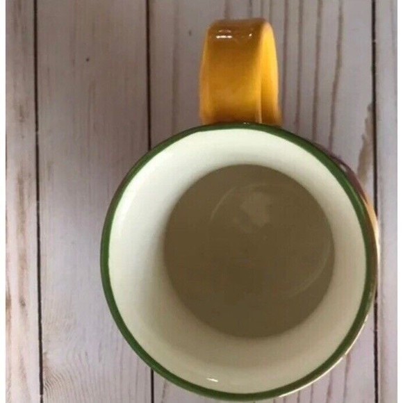 Pier 1 Imports Coffee Mug Cup 16 oz Christmas Snowman Holiday Snowball - Picture 6 of 6